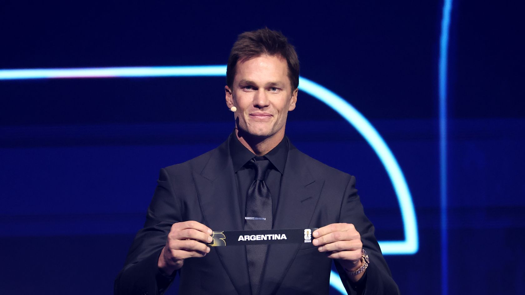 El histórico quarterback Tom Brady sacó el copón de la Selección argentina. 