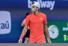 El argentino estuvo muy cerca de otro batacazo tras vencer a Casper Ruud. Foto: EFE