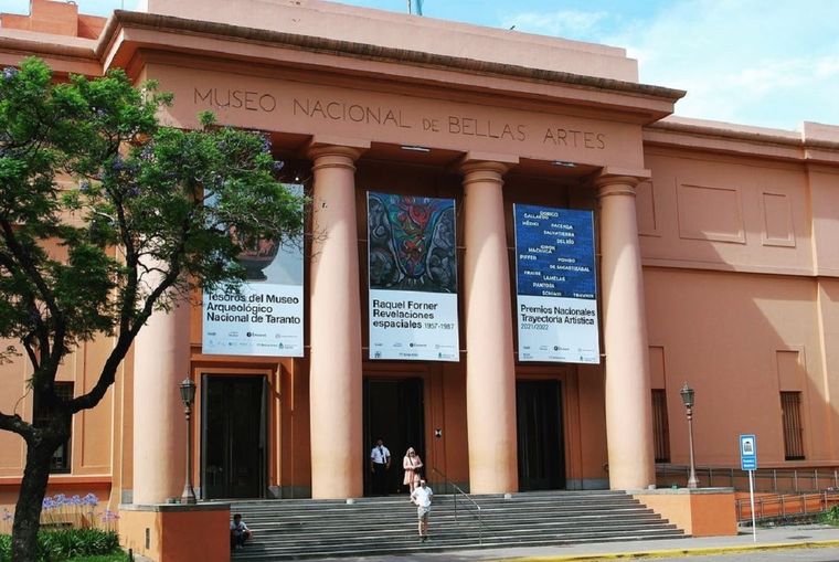 El Museo Nacional de Bellas Artes funciona en Recoleta desde 1933. Foto: Museo Nacional de Bellas Artes