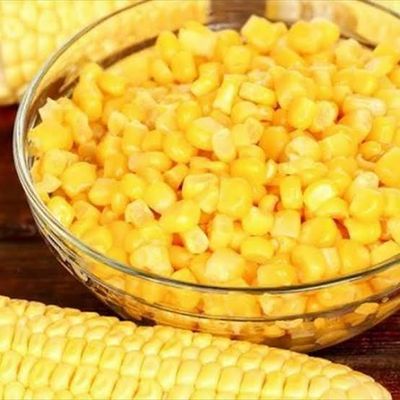 2 latas de choclo en grano, aproximadamente 400 gr