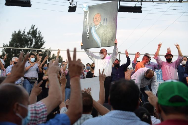 Manzur celebra el resultado de las PASO en la localidad de Trancas