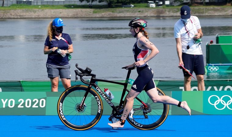 Georgia Taylor-Brown, una de las integrantes del equipo británico Foto: EFE