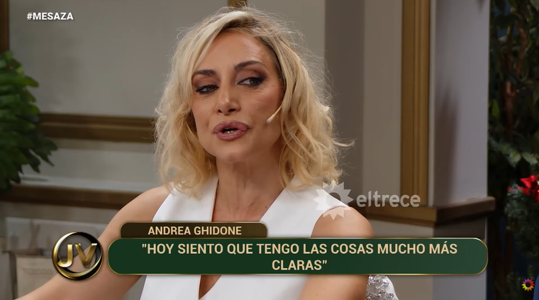 Andrea Ghidone confirmó su casamiento. Andrea Ghidone confirmó su casamiento. 