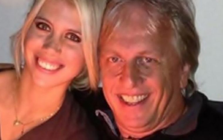 Andrés y Wanda Nara