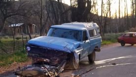 Un motociclista murió en Tupungato tras sufrir un choque frontal con una camioneta. Un motociclista murió en Tupungato tras sufrir un choque frontal con una camioneta.