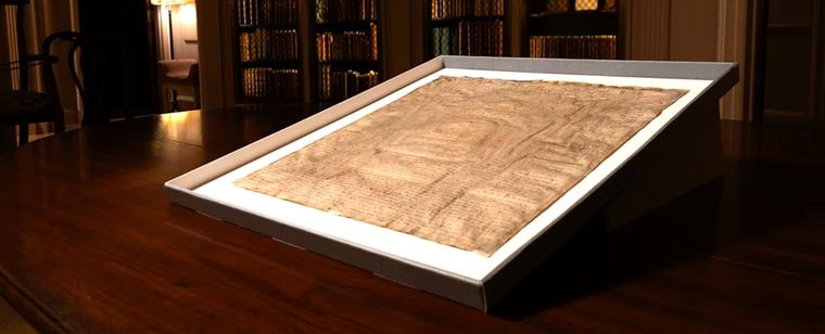 El manuscrito permaneció archivado durante décadas en la biblioteca de Harvard sin que nadie advirtiera su verdadero valor. Foto: Harvard Law School