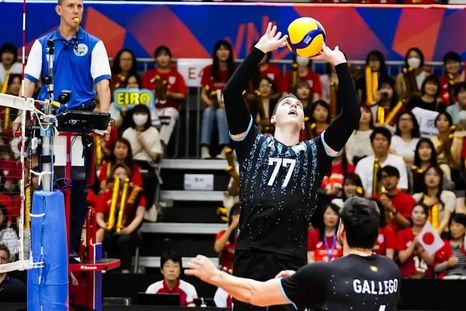 Argentina cayó en tiebreak ante Japón en la Liga de las Naciones de vóley. Argentina cayó en tiebreak ante Japón en la Liga de las Naciones de vóley.