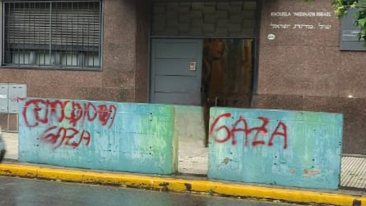 Antisemitismo en Argentina: ataque a una escuela de la colectividad judía en Buenos Aires