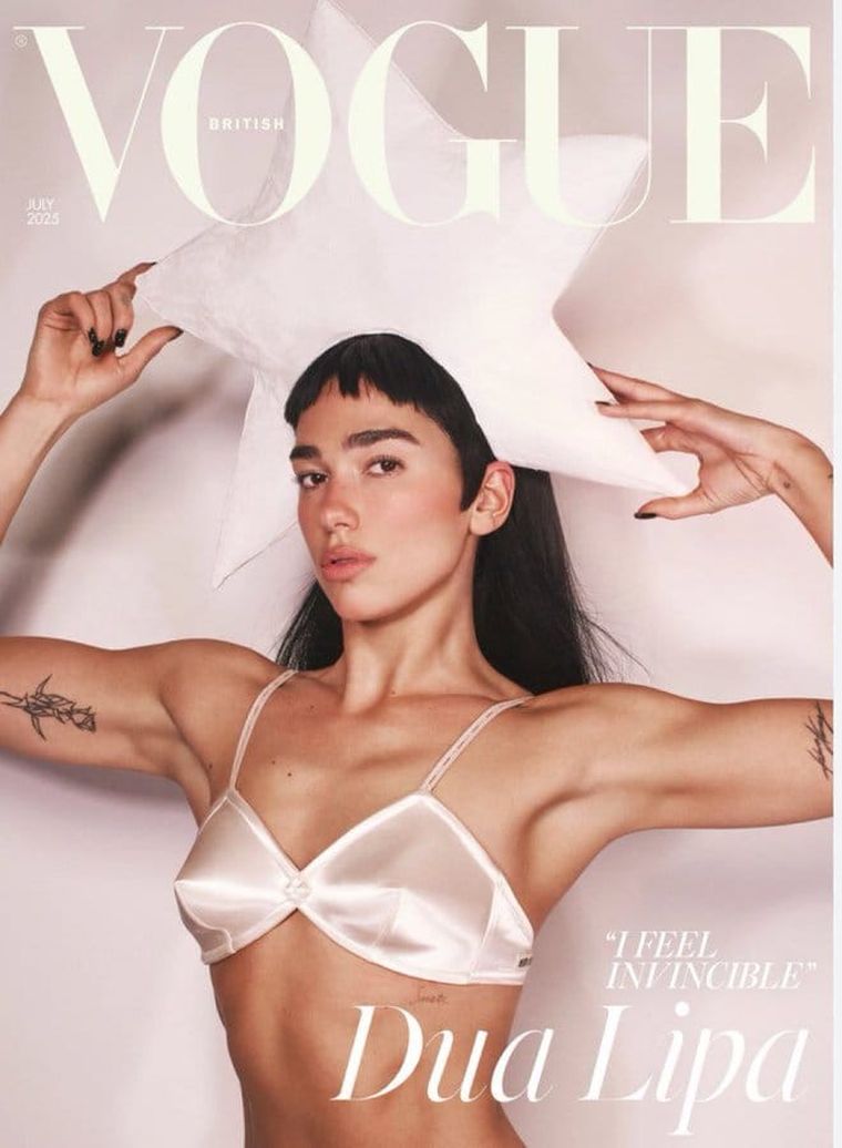 Portada de la revista Vogue. Créditos: Instagram / dualipa Portada de la revista Vogue. Créditos: Instagram / dualipa