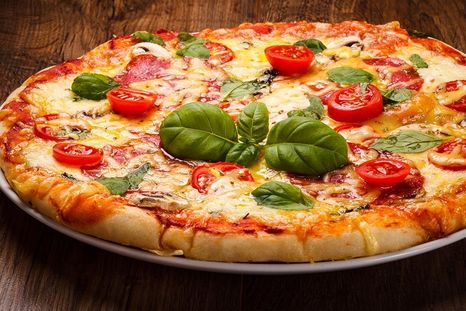 ¿Quién puede decirle que no a una pizza? Foto: archivo