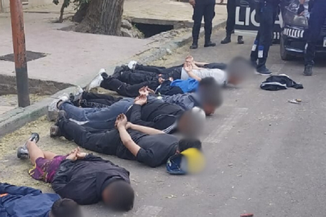 Los menores involucrados Foto: Ministerio de Seguridad
