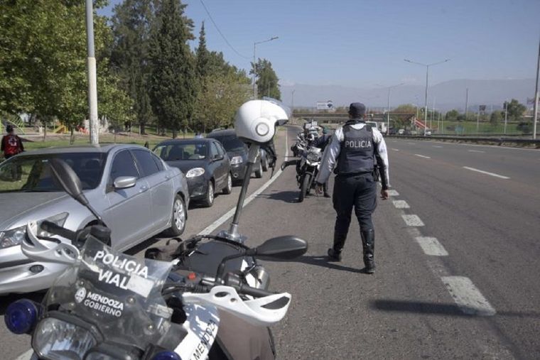 Así serán los controles durante el fin de semana de Navidad en la provincia. Foto: PRENSA GOBIERNO DE MENDOZA