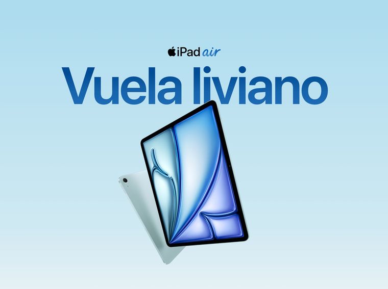 La iPad Air de 13 pulgadas aparece entre las compras tecnológicas más buscadas por mendocinos.