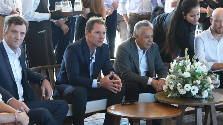 Jorge Brito llegó a Mendoza para la participación de la inauguración del Parque Solar Anchoris.&nbsp;