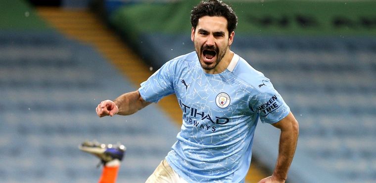 İlkay Gündoğan, la gran figura del partido. Foto: Manchester City
