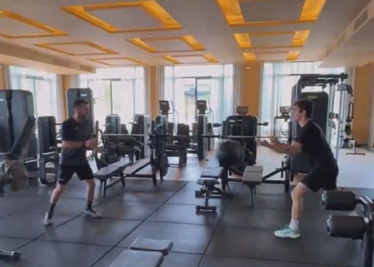 La representante del piloto argentino, María Catarineu, compartió el video en su cuenta de Instagram.