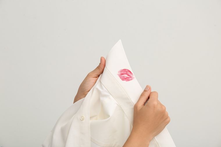 Las manchas de labial son más comunes de lo que parece Foto: Shutterstock