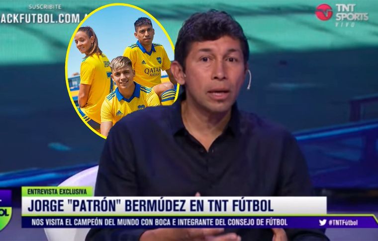 El Patrón Bermúdez contó el motivo por el que Boca usará la camiseta alternativa amarilla en el superclásico ante River.