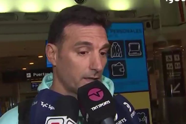 Scaloni se refirió a su futuro en la Selección argentina. Foto: TyC Sports