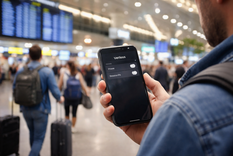 En aeropuertos llenos, un celular mal configurado puede quedar más expuesto a robos de datos. En aeropuertos llenos, un celular mal configurado puede quedar más expuesto a robos de datos.