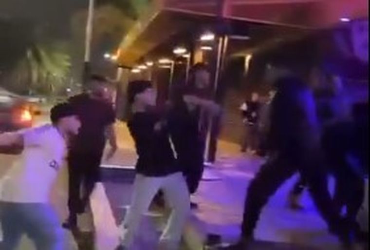 La Policía debió intervenir.&nbsp;