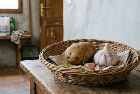 El truco del ajo que conserva la papa por más tiempo. El truco del ajo que conserva la papa por más tiempo.