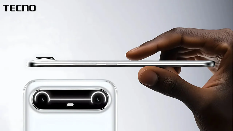 Con solo 5.95 mm de grosor, el nuevo Tecno combina potencia y ligereza en un mismo cuerpo. Con solo 5.95 mm de grosor, el nuevo Tecno combina potencia y ligereza en un mismo cuerpo.