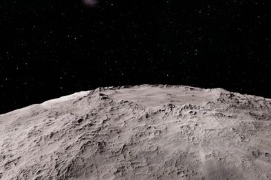 MDZol | El polo sur de la Luna tiene uno de los cráteres más antiguos del Sistema Solar Foto: BBC