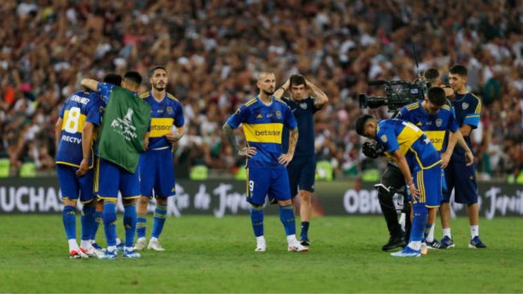 Boca tendría una sensible baja para el debut copero. Foto: @CONMEBOL
