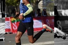 El deportista lanzó una rifa para poder adquirir sus propias zapatillas y poder competir en una nueva carrera que le permita clasificar para los Juegos Olímpicos Foto: Instagram @tucugomez42k