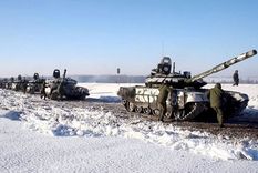 Las tropas rusas siguen avanzando en suelo de Ucrania. Foto: Efe.