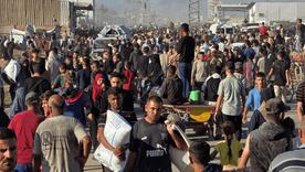 En los últimos días, en los alrededores de los pocos centros de distribución de alimentos de la Franja de Gaza se han vivido escenas caóticas. En los últimos días, en los alrededores de los pocos centros de distribución de alimentos de la Franja de Gaza se han vivido escenas caóticas.