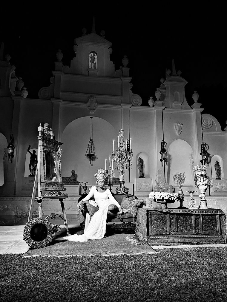 Mirá la increíble superproducción visual del debut de Francesca. Foto: Gentileza Francesca Roggerone