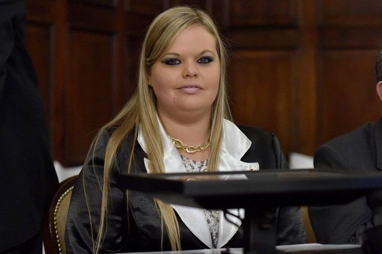 La diputada de General Alvear, Maricel Arriaga.