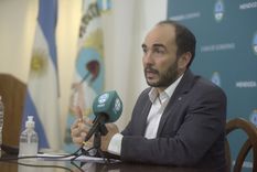 El director general de Escuelas, José Thomas. Foto: Prensa Gobierno de Mendoza