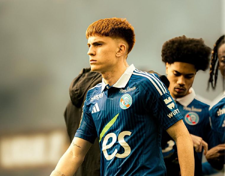 Valentín Barco firmó contrato con el Racing de Estrasburgo Valentín Barco firmó contrato con el Racing de Estrasburgo