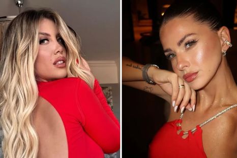 La China Suárez y el vestido rojo de la discordia que desató una catarata de comparaciones. / @wanda_nara @sangrejaponesa La China Suárez y el vestido rojo de la discordia que desató una catarata de comparaciones. / @wanda_nara @sangrejaponesa