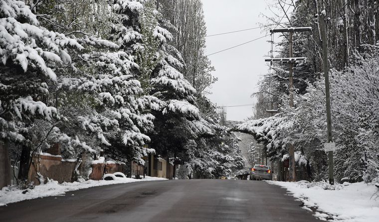 Potrerillos bajo nieve es algo único. Potrerillos bajo nieve es algo único.