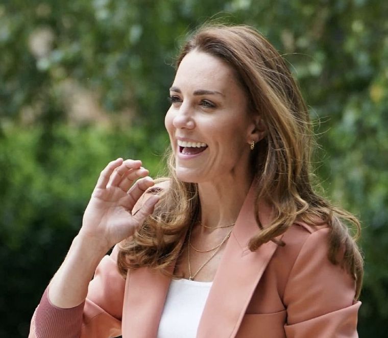 Kate, junto a los niños. Foto: Instagram @royals.fabfour