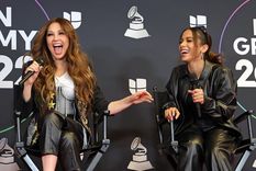 Thalía y Anitta, las dos cantantes que llevaron el mismo pantalón antes de los Latin Grammy 2022 Foto: Instagram