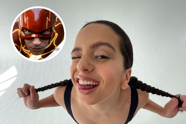 ROSALÍA, THE FLASH LA CANTANTE FORMA PARTE DEL SOUNDTRACK DE LA PELÍCULA DE DC Foto: INSTAGRAM / CANVA