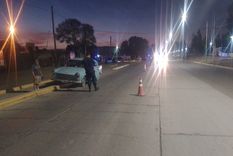 La escena tras el accidente. Foto: gentileza