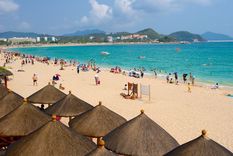 El balneario de Hainan, una isla del Mar de la China Meridional, frente a Vietnam Foto: Expedia El balneario de Hainan, una isla del Mar de la China Meridional, frente a Vietnam Foto: Expedia