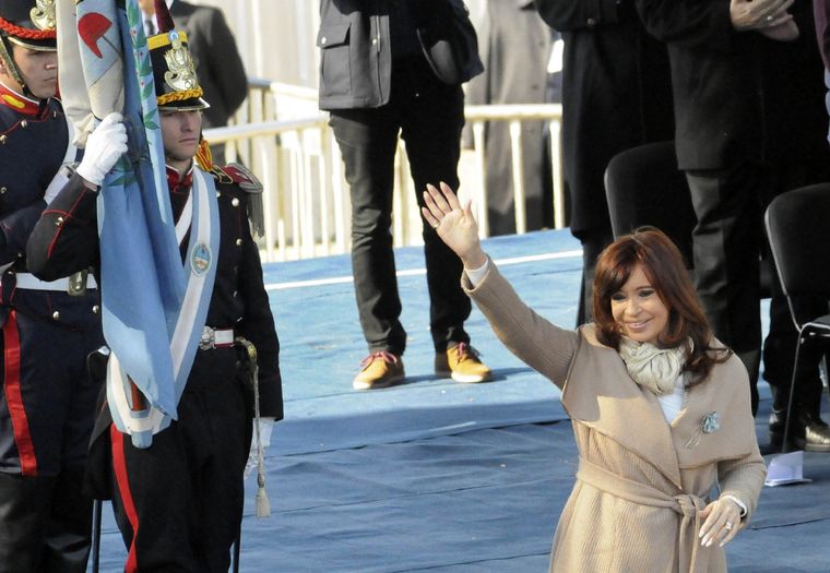 Cristina dio un discurso en 2015 para San Martín y hoy lo replicó en Twitter