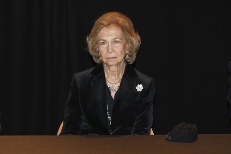 Doña Sofía y su polémica en el funeral de Isabel II Foto: GTRES