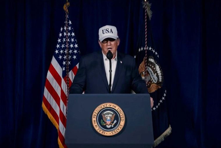 En un video difundido este sábado, Donald Trump prometió amnistía a los ciudadanos de Irán que se rindan y pidió al pueblo tomar el poder.