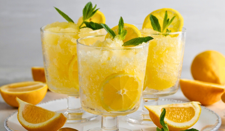 Granita de limón fresca y ligera: la alternativa perfecta para los días calurosos Foto: Shutterstock