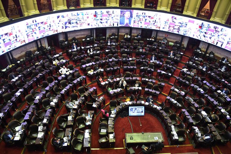 Diputados aprobó esta semana el impuesto a la riqueza. Foto: Télam