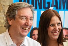 Emir Félix y Marisa Uceda, dirigentes del peronismo.