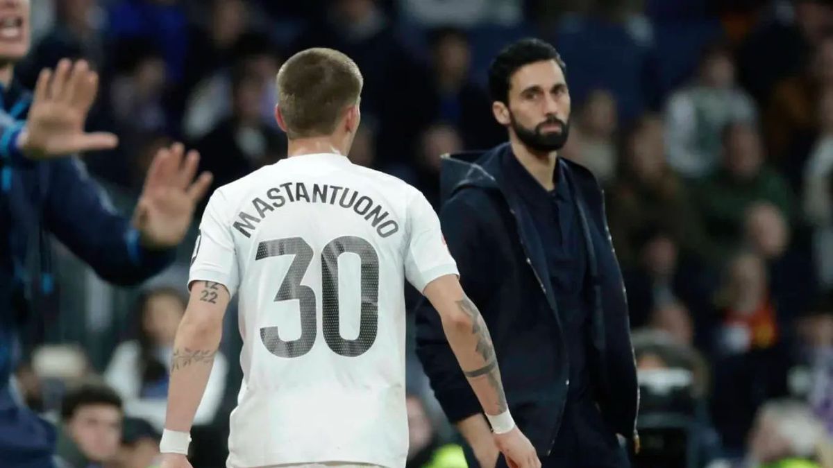 Los tremendos elogios de Álvaro Arbeloa a Mastantuono, en medio de los rumores de su regreso a River